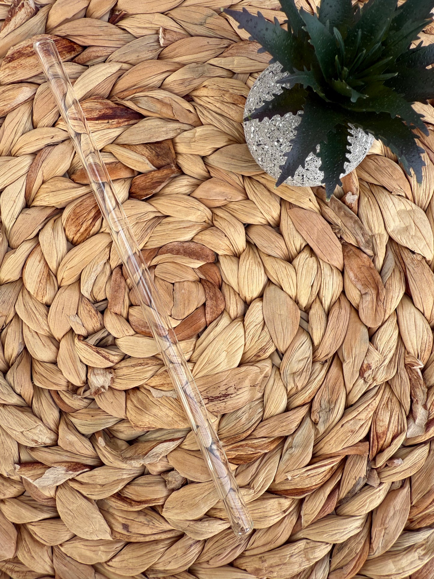 Eco-Friendly Glass Tumbler Straws (straight)