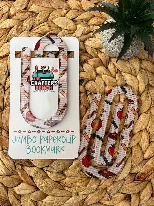 Jumbo Paperclip Bookmark (Stationary)