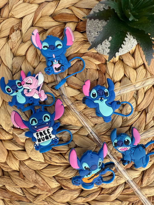 Stitch Straw Toppers
