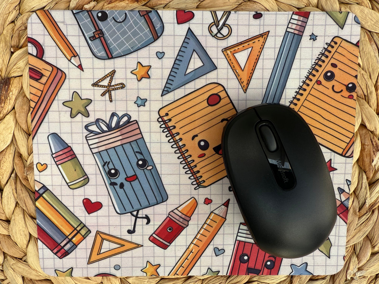 Kawaii Stationary Mousepad