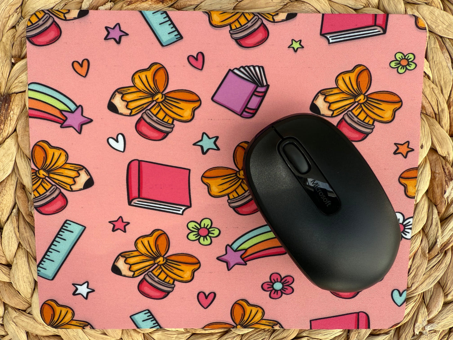 Whimsical Stationery Mousepad